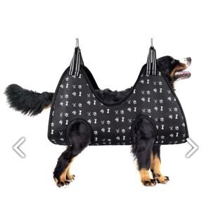 Large Dog Grooming Hammock Harness, L 50lb, Sling Holder, Nail Trimming